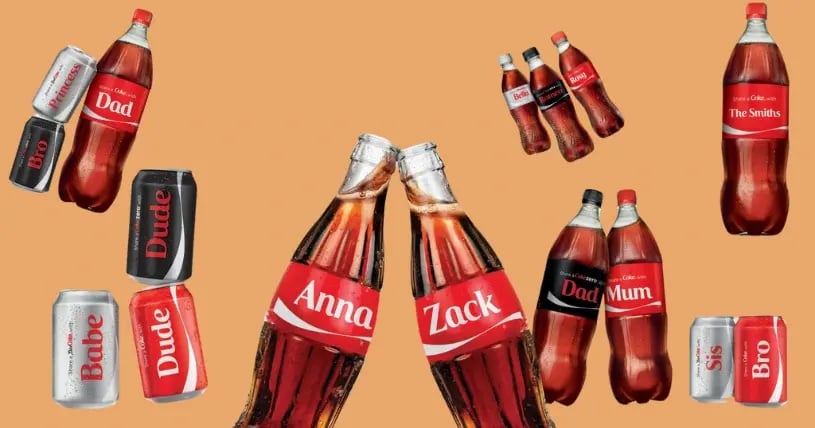 Coca Cola Personalized Packaging
