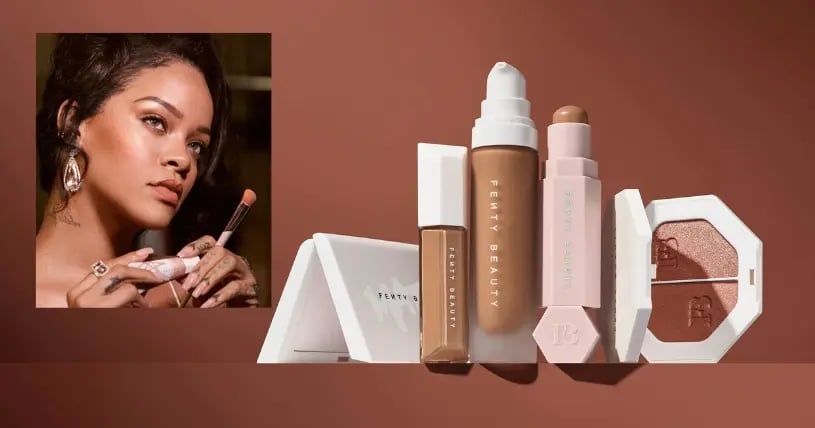 Fenty Beauty packaging met gala