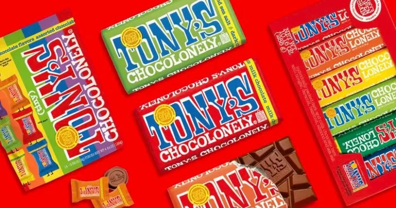 Tonys Chocolonely Packaging
