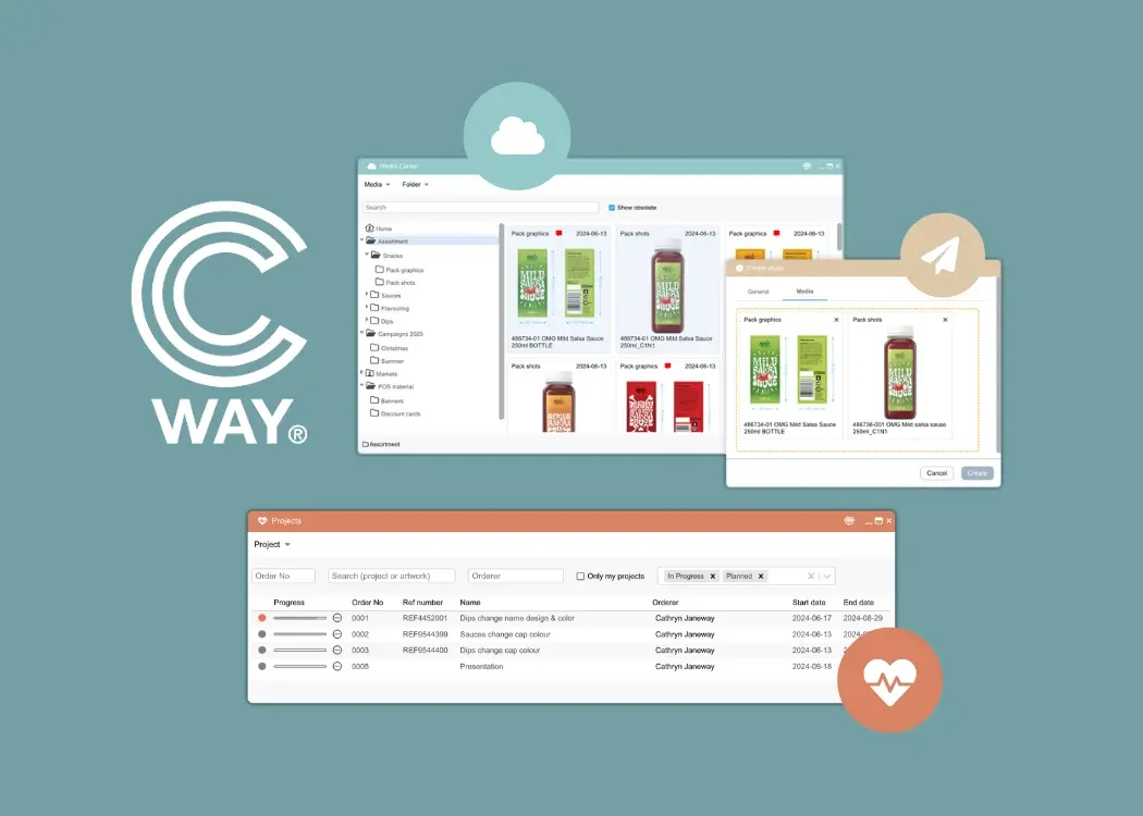 Labeling management software to streamline packaging workflow
